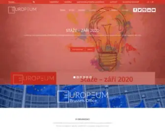 Europeum.org(Europeum Institute for European Policy) Screenshot