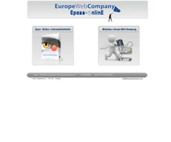 Europewebcompany.com(Europe Web Company) Screenshot