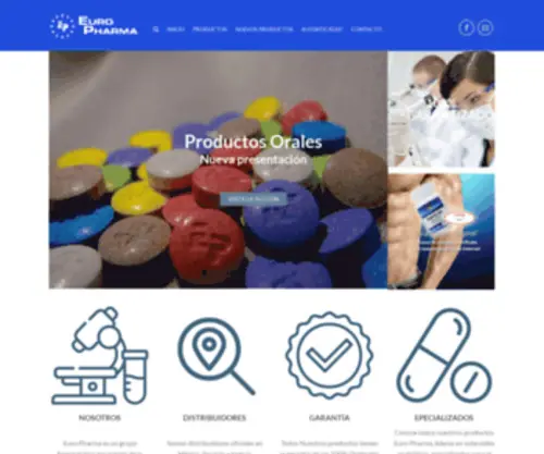 Europharma.com.mx(Euro Pharma) Screenshot