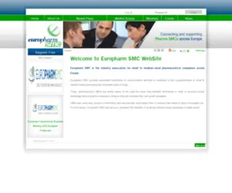 Europharmsmc.org(Europharm SMC) Screenshot