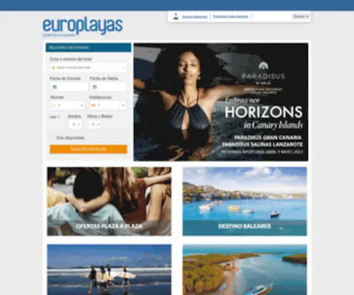 Europlayas.net(Europlayas) Screenshot