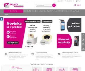 Europokladne.com(EKasa) Screenshot