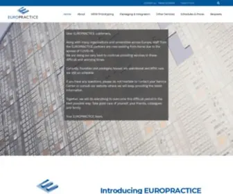 Europractice-IC.com(IC Service) Screenshot