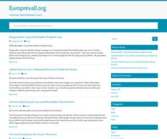 Europrevall.org(Europrevall) Screenshot