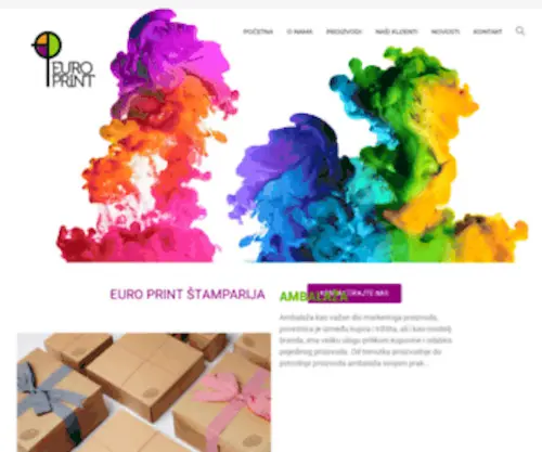 Europrint.ba(Euro print stamparija) Screenshot