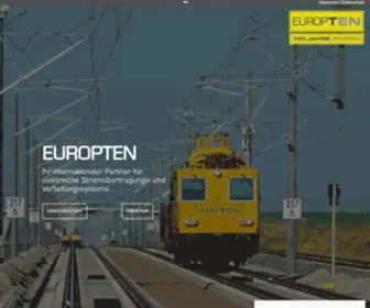 Europten.com(Ihr verlässlicher Partner im Leitungsbau) Screenshot