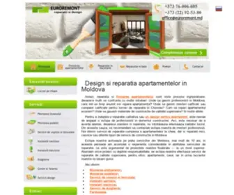 Euroremont.md(Ремонт квартир в Молдове) Screenshot