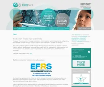Eurosafeimaging.org(EuroSafe Imaging Together) Screenshot