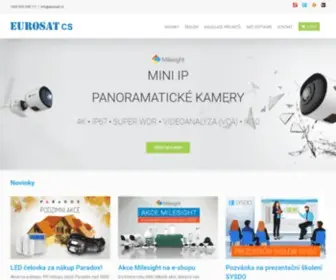 Eurosat.cz(Zabezpečovací technologie) Screenshot