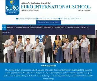 Euroschoolsec10GGN.com(Euro International School) Screenshot