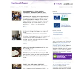 Euroscoutinfo.com(Euroscoutinfo) Screenshot