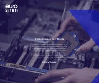 Eurosimm.com(Eurosimm are now Ikonic) Screenshot