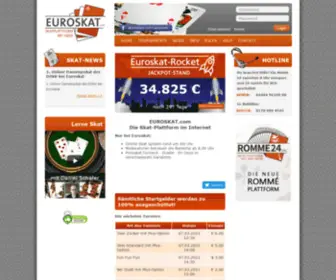Euroskat.com(Kostenlos online Skat spielen rund um die Uhr) Screenshot