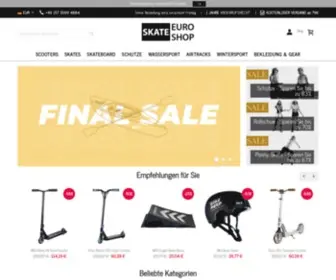 Euroskateshop.de(Ganz Deutschland Skate) Screenshot