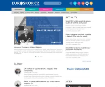 Euroskop.cz(Zpravodajství) Screenshot