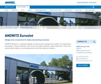 Euroslot-Screens.com(ANDRITZ Euroslot) Screenshot