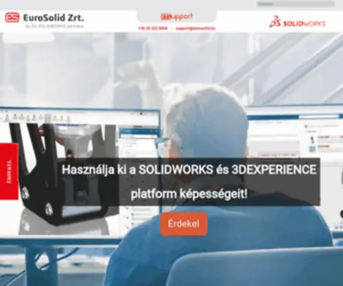 Eurosolid.hu(SolidWorks CAD) Screenshot