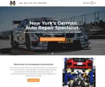 Eurospeedautomotive.com(Eurospeed Automotive) Screenshot