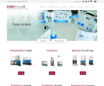 Eurostand.com(EUROstand český výrobce) Screenshot