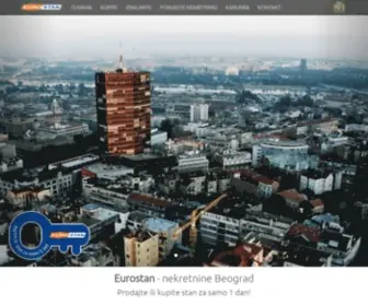 Eurostannekretnine.com(Eurostan nekretnine Beograd) Screenshot