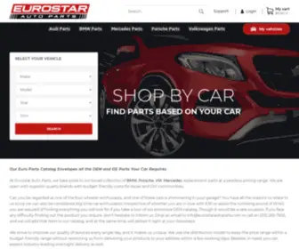 Eurostarautoparts.com(Eurostar Auto Parts) Screenshot