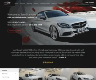 Eurostarautosales.com(Euro Star Auto Sales) Screenshot