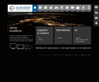 EurostarGlobal.co.uk(Eurostar Global Electronics Ltd) Screenshot