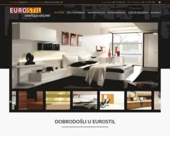 Eurostil.net(POČETNA) Screenshot