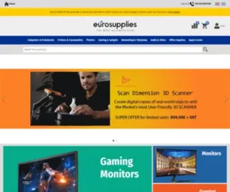 Eurosupplies.com(Printers, Inks, Consumables, Computers, Networks) Screenshot