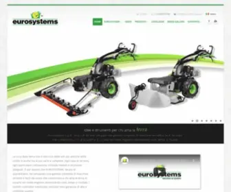 Eurosystems-Spa.com(Attrezzature per il giardinaggio) Screenshot