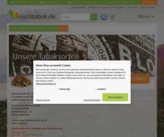 Eurotabak.de(Rohtabak) Screenshot