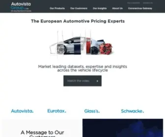 Eurotax.com(EurotaxGlass's) Screenshot