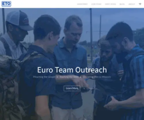Euroteamoutreach.org(Euro Team Outreach) Screenshot