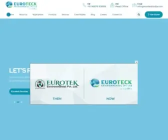 Eurotekindia.com(Top Water Treatment Plant Manufacturer Company in India) Screenshot