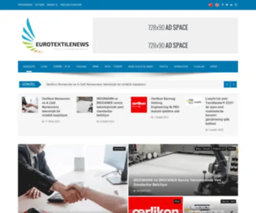 Eurotextilenews.com(Anasayfa) Screenshot