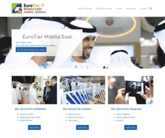Eurotiermiddleeast.com(EuroTier Middle East) Screenshot
