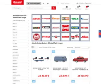 Eurotrain.com(Modellfahrzeuge Onlineshop) Screenshot