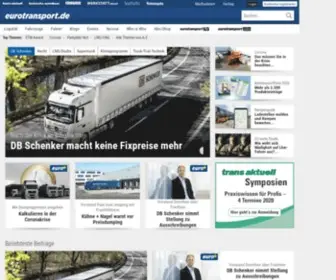 Eurotransport.de(Alle Informationen zu Transport und Verkehr) Screenshot