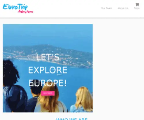 Eurotripadventures.com(European tours and adventures) Screenshot