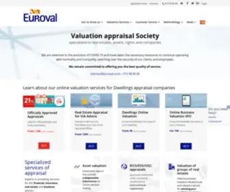 Euroval.com(Tasación) Screenshot