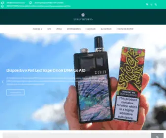 Eurovapores.com(ONLINE VAPE SHOP) Screenshot