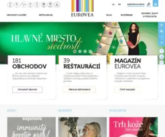 Eurovea.sk(Nákupné centrum) Screenshot