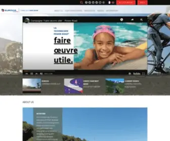 Eurovia.com(Eurovia France) Screenshot