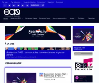 Eurovision-Quotidien.com(L'Eurovision au Quotidien) Screenshot