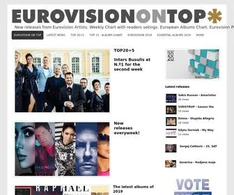Eurovisionontop.com Screenshot