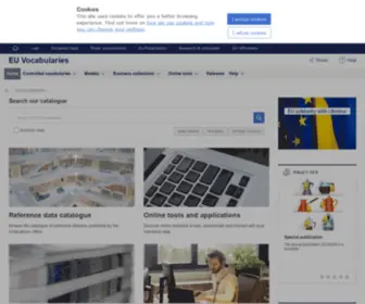 Eurovoc.europa.eu(Eurovoc) Screenshot
