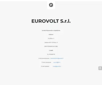 Eurovolt.it(Tettoie Pensiline Coperture Trasparenti Lucernari Cupole Volte Policarbonato Metacrilato Industriali) Screenshot