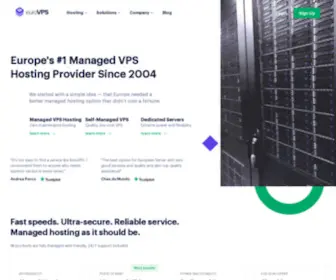 EurovPs.com(The Best Managed VPS Hosting in Europe) Screenshot