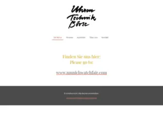 Eurowatchfair.de(Euro Watch Fair) Screenshot