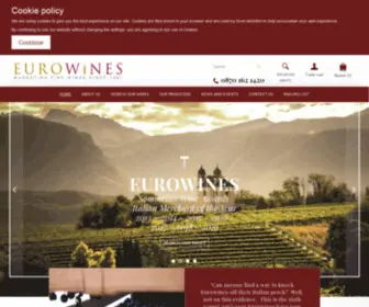 Eurowines.co.uk(Eurowines) Screenshot